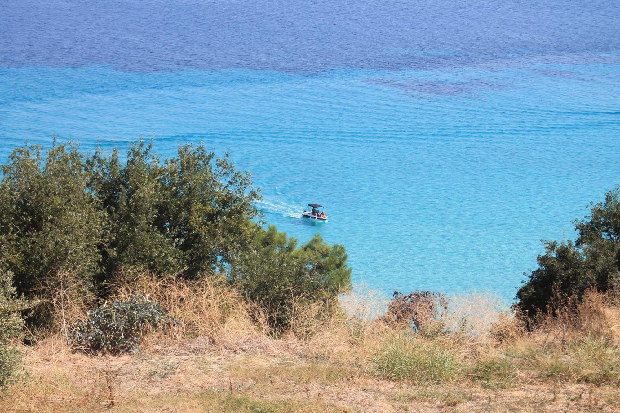 Вилла The House Of Blue Афитос Экстерьер фото